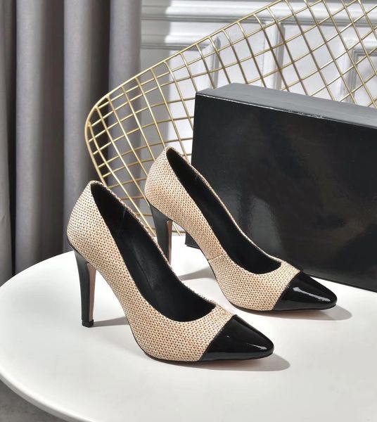 

new 2021 women genuine leather pointed toe party dress shoes fashion brand stiletto high heels platform pumps size 35-42, Black