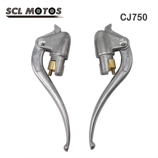 

motorcycle brakes scl motos 1 pair cj-k750 left and right brake clutch handle lever grips original motorbike parts