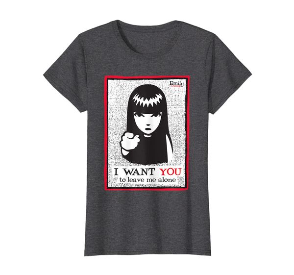 

Emily The Strange I want You To Leave Me Alone T-Shirt, Mainly pictures