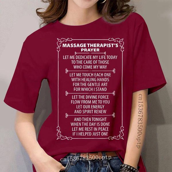 

women's t-shirt women t shirt massage therapist's prayer(1), White