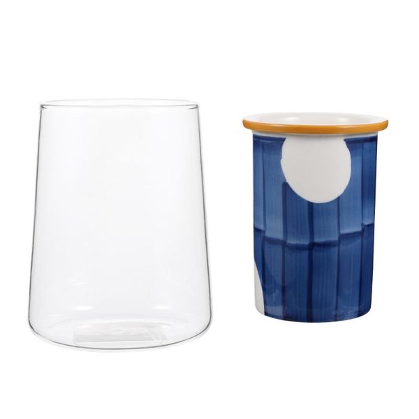 

storage bottles & jars multifunctional chopsticks holder tableware box spoon tube for home