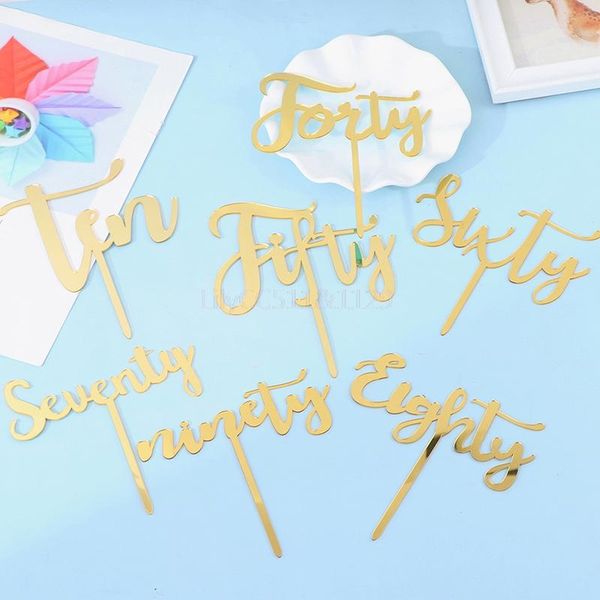 

other festive & party supplies acrylic number cake ers happy birthday decor wedding anniversary