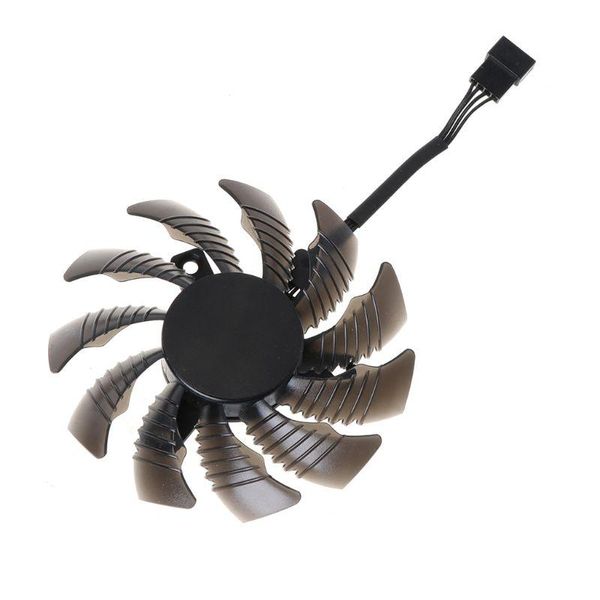 

1/3pcs 75mm t128010su 4pin cooler fan for gigabyte aorus gtx 1060 1070 1080 card fans & coolings
