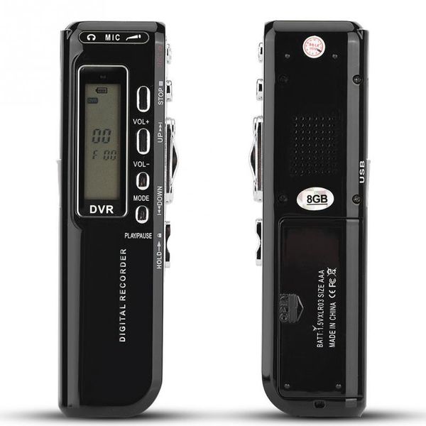 

sk-010 digital voice recorder pen multi-language 8gb memory auto recording mini audio phone call