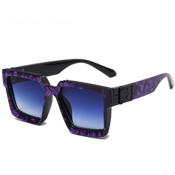 

sunglasses lnfcxi color retro square women gradient mirror eyewear brand designer men fashion shades uv400 sun glasses, White;black