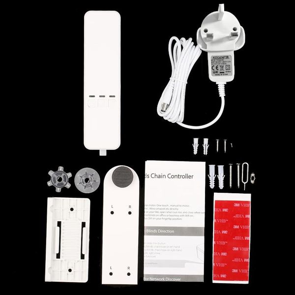 

smart home control wifi tuya motorized chain roller blinds shade shutter drive motor app voice compatible with alexa google