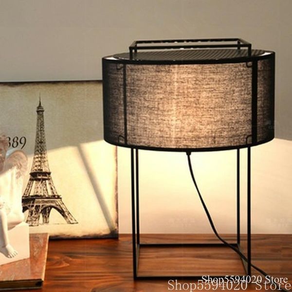 

table lamps nordic metalarte lewit fabric lamp loft decor standing for living room deco bedroom chinese desk bedside