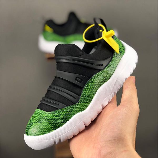 

big sneakers kids classic 11s basketball shoes 26-35 pink athletic designer luxury red boys sports trainers girls black low size wh crtn