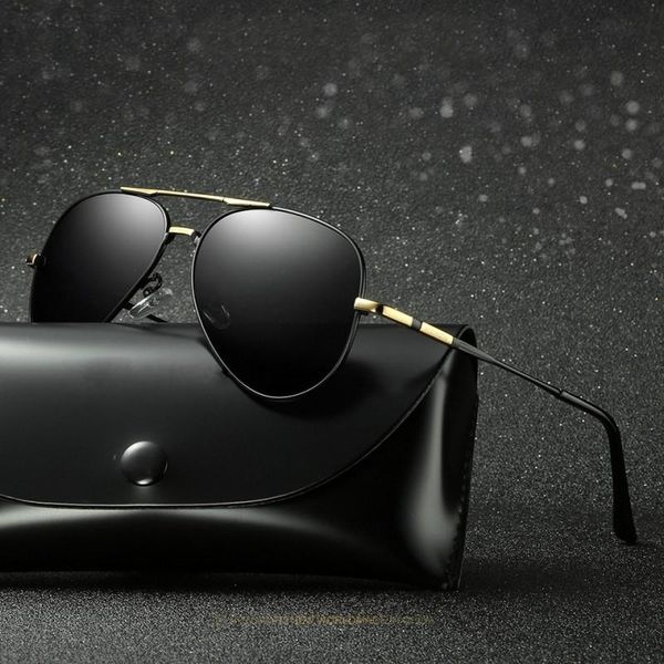 

fashion men polarized sunglasses sun glasses driving mirror uv400, White;black