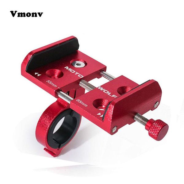 

cell phone mounts & holders vmonv motorcycle bicycle holder for 8 x xr s8 mobile moto bike handlebar clip stand gps mount bra