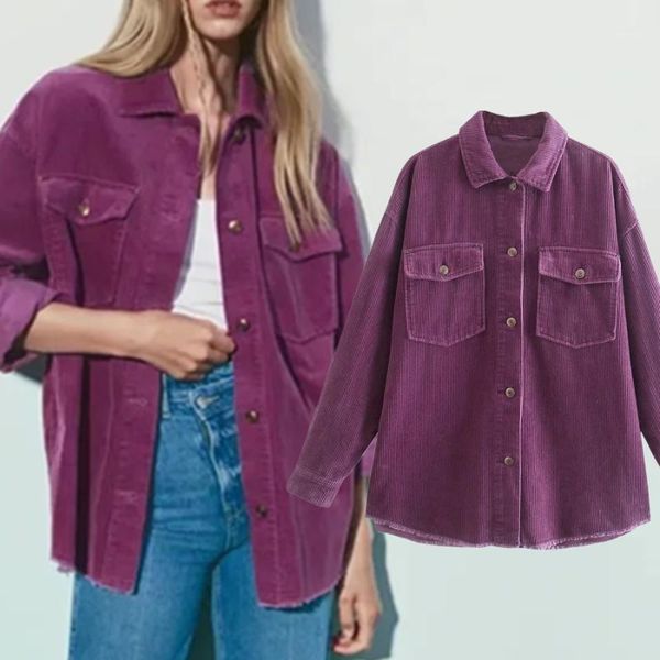 

women's jackets maxdutti withered winter jacket england high street vintage boyfriend oversize corduroy pockets casaco feminino jaqueta, Black;brown