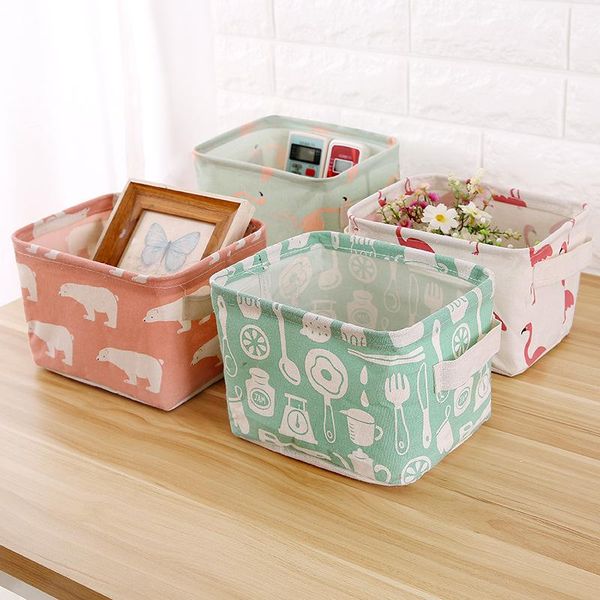

storage baskets foldable colors bin closet toy box container organizer fabric basket home deskbags