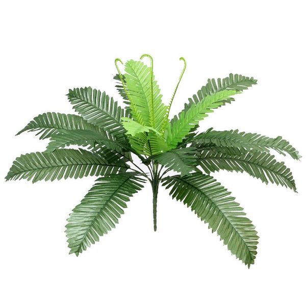 

decorative flowers & wreaths artificial fern silk cloth fake plant leave foliage home office decor