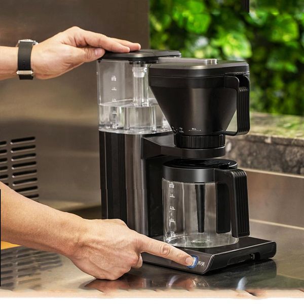 

dl-kf1068 coffee machine household small semi-automatic drip 1450w 220v roasters