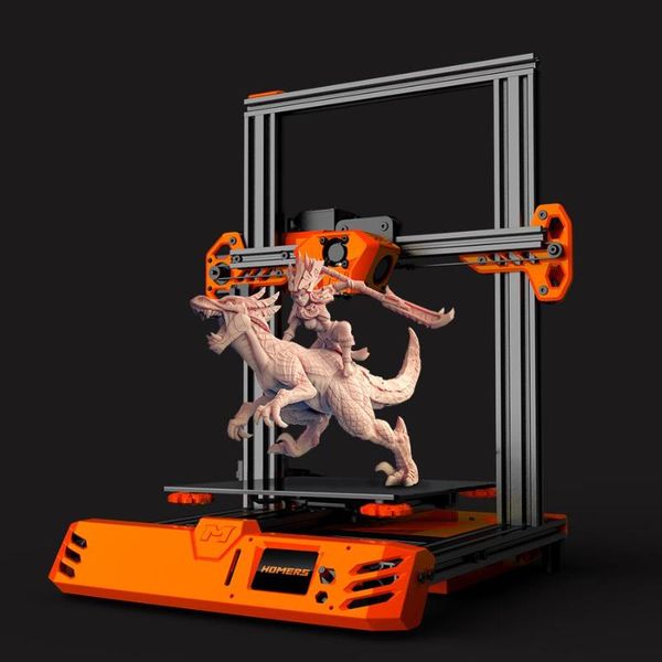 

printers tevo pro homers odysseus diy kit upgrade 3d printer 235x235x250mm printing size with 0.4mm nozzle tmc2208 machine