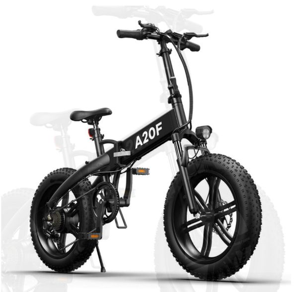 

[eu stock] ado electric bike 500w a20f 20 inches fat tire ebikes brushless motor foldable electric-bicycle 36v 10.4ah lithium ion battery eb
