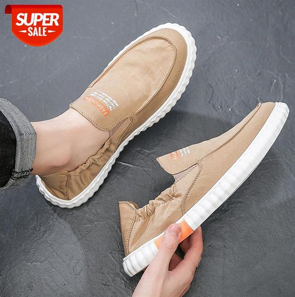 

cloth shoes breathable ice silk men's light lazy beanie loafers #do2k