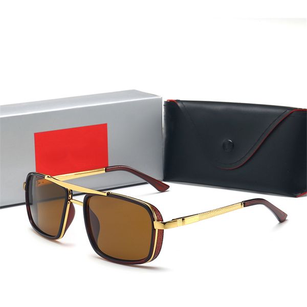 High Quality Brand Men Sunglasses Designer Polarized Eyewear Womens Fashion Sun glasses UV400 Square protection Glass With Boxs