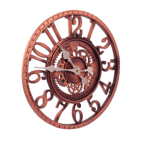 

vintage open face weatherproof waterproof outdoor indoor garden wall clock clocks