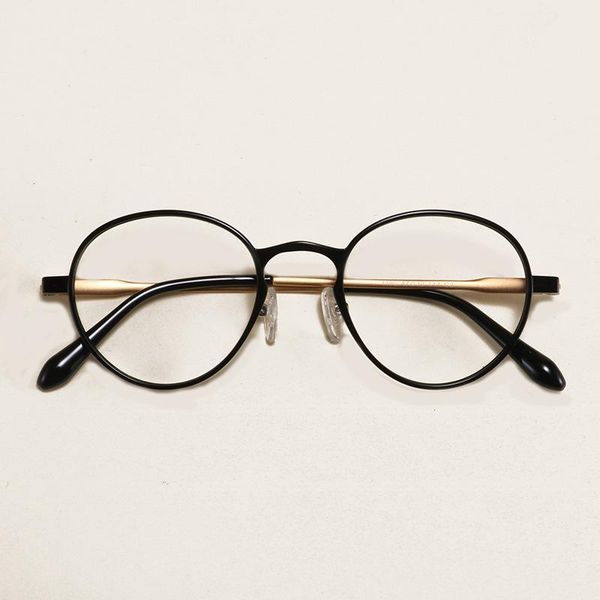 

ultra light tungsten carbon plastic steel myopia spectacle frame for men and women fashion sunglasses frames, Black
