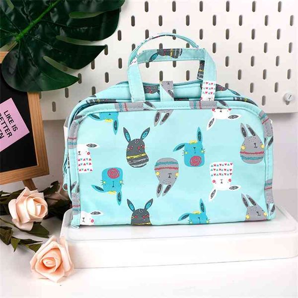 

2021 new style nylon wash storage cosmetic large capacity handbag