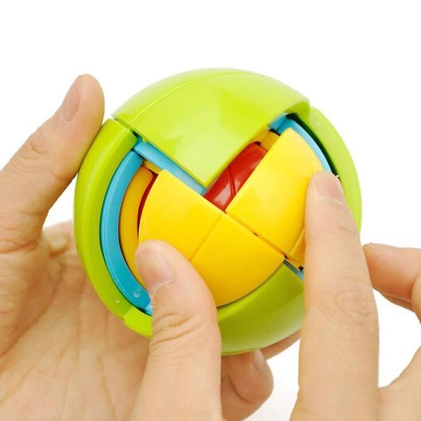 

fidget toys 7cm 3d intellect puzzle maze ball brain teaser game educations for kids iq training logical children toy christmas gift