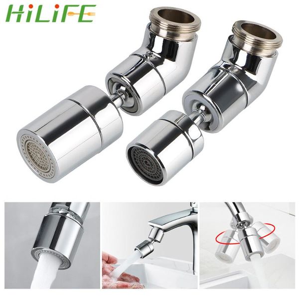 

other faucets, showers & accs hilife adjustable water filter faucet sprinkler aerator tap swivel head sprayer splash-proof connector shower
