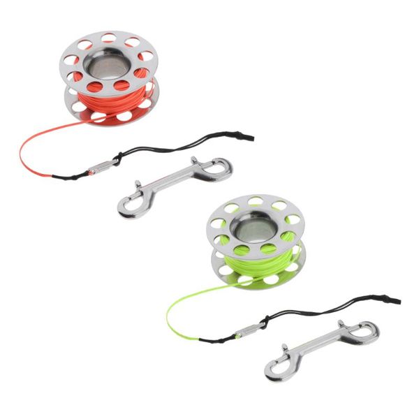 

pool & accessories 98ft scuba dive reel cave wreck diving snorkeling multi purpose spool line rope