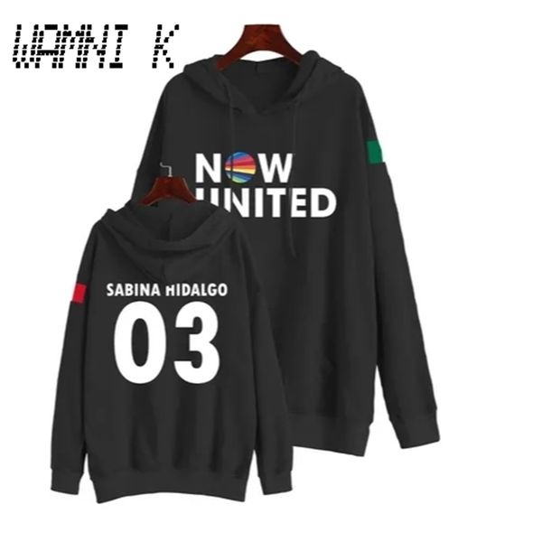

wamni now united hoodie sweatshirts men women sabina hidalgo 03 pullover harajuku tracksui 210813, Black