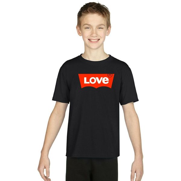 

t-shirt love amour boy, White;black