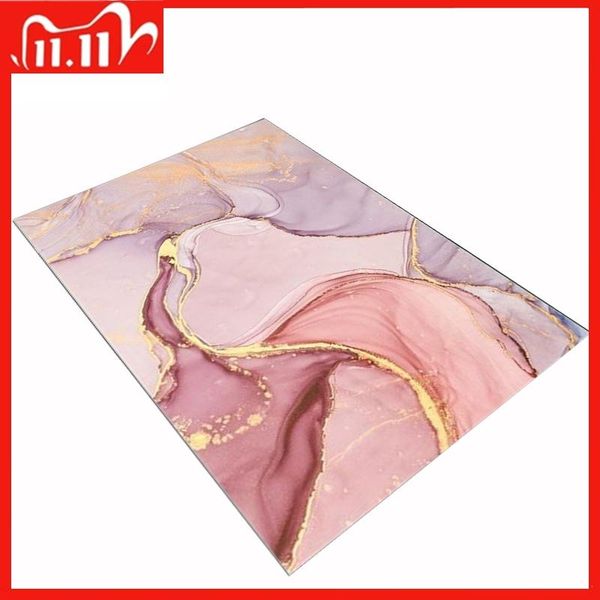 

carpets for living room modern abstract pink gold purple large rugs kids bedroom home non-slip floor mat decorative