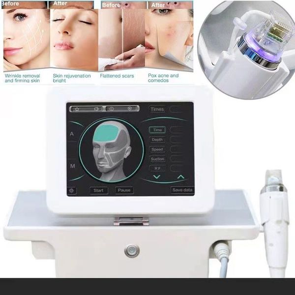 

slimmingachine8 portable fractional rf microneedle machine anti stretch marks wrinkles removal skin tighten face lifting beauty device radio