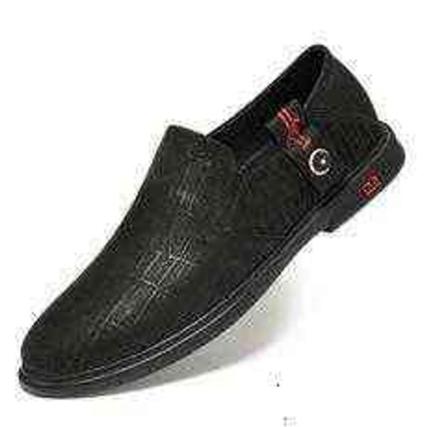 

tangzuo 20548 large lazy leather shoes, , 37-46, Black