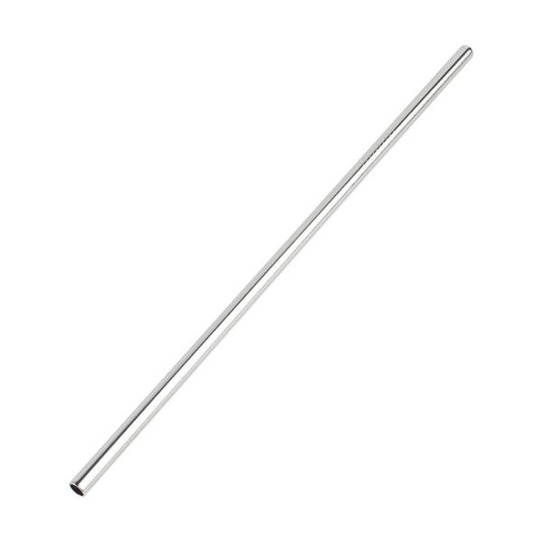 

drinking straws 50pcs titanium-plated colored metal milk tea drink stainless steel 304