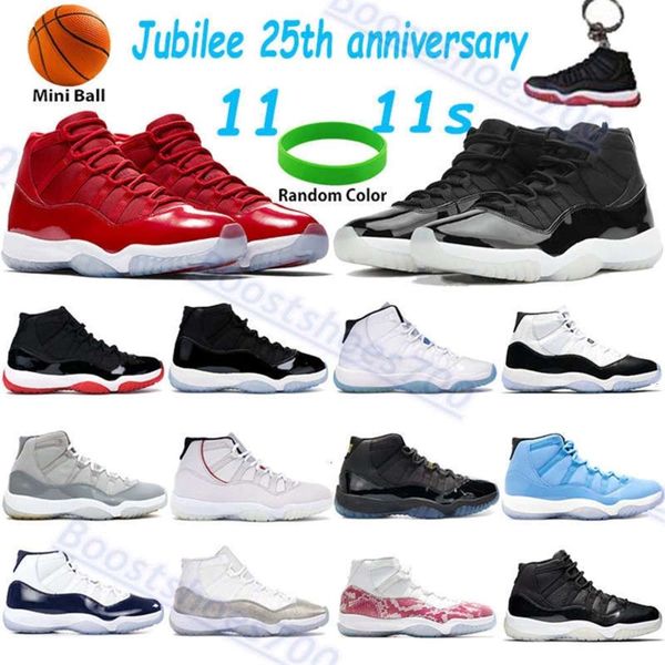 

high 11s mens basketball shoes jubilee 25th anniversary bred win like legend blue concord cool grey pantone platinum tint men yuduojiaju