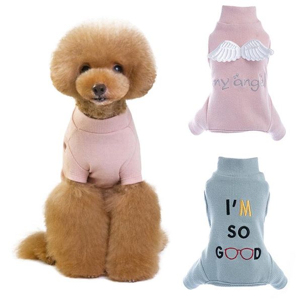 

dog apparel pajamas for pet soft warm cozy pattern puppy jumpsuits pets sleeping wear clothes