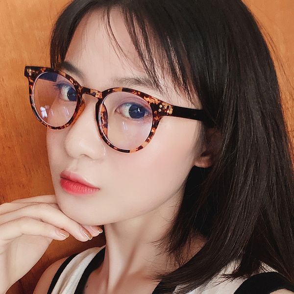 

design new tr90 imitation plate glasses for men and women, White;black