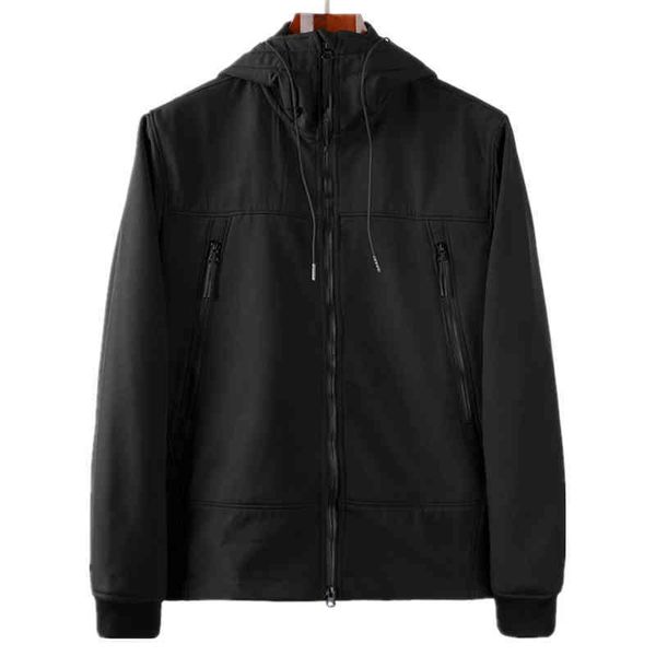 

2023 spring autumn loose plush thicken mens jacket coat there are glasses on the hat men's hoodies sweaters handsome personalized coats, Black;brown