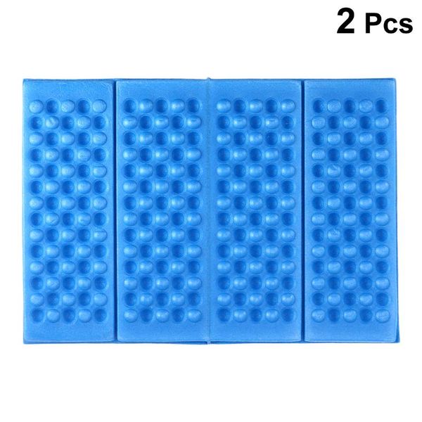 

outdoor pads 2 pcs xpe foam lightweight wear-resistant cushion with storage bag for picnic park
