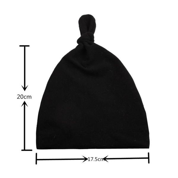 

hair accessories po born props kids clothing black solid baby hat, Slivery;white