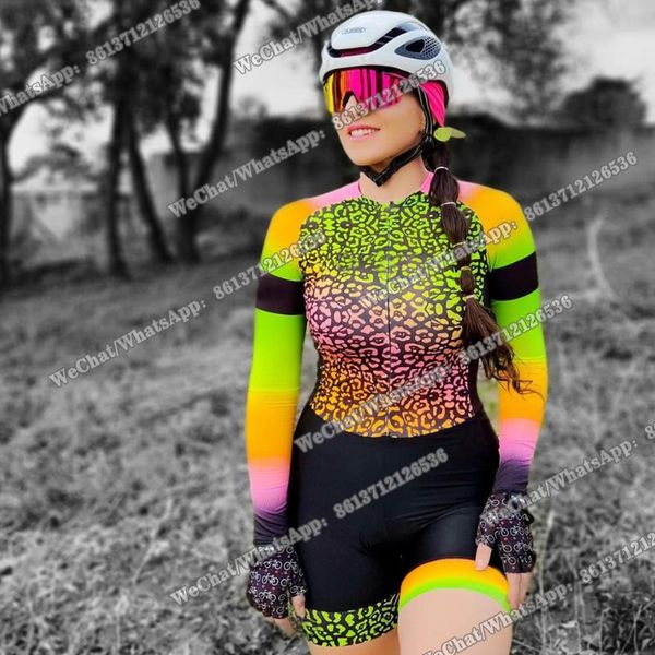 

racing sets women's pro cycling triathlon clothes long sleeve bike jumpsuits mtb shirts set bicycle skinsuit, Black;blue