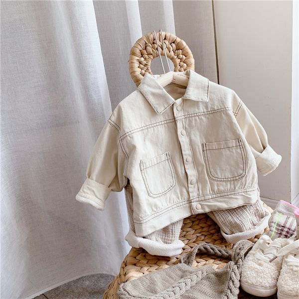 

new winter toddlers kids thicken warm jackets korean style pure color children casual coats, Blue;gray