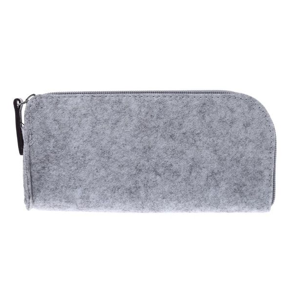 

square felt makeup cosmetic bag brush pen pencil case pouch box office supplies bags