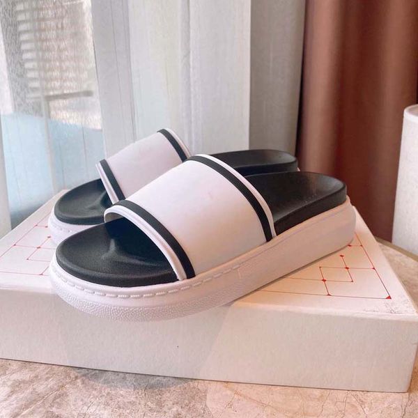 

luxury summer leather sandals beach cork slippers bone soil slippers womens boots shoes wedge spring and autumn models of comfort, Black