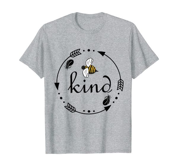 

bee kind t-shirt - cute graphic teacher shirt be kind woman t-shirt, White;black