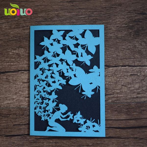 

greeting cards 50set inc58 vertical laser cut butterfly invitations kits for wedding bridal shower birthday