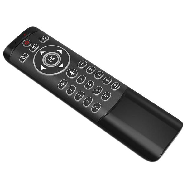 

wireless voice air mouse 2.4g rf gyroscope keyboard remote control for x96 mini km9 a95x h96 max f3 android tv box controlers