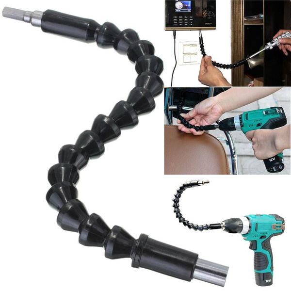 

hand tools flexible shaft extension screwdriver drill bit holder link for electronic connect electronics 1/4" hex shank