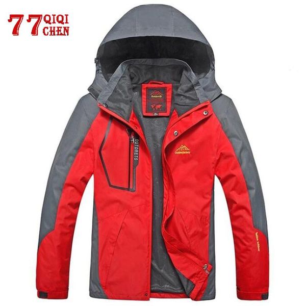 

men's jackets jacket men waterproof windproof hood mens spring autumn breathable windbreak coats plus size 9xl outdoor fishing outwear, Black;brown