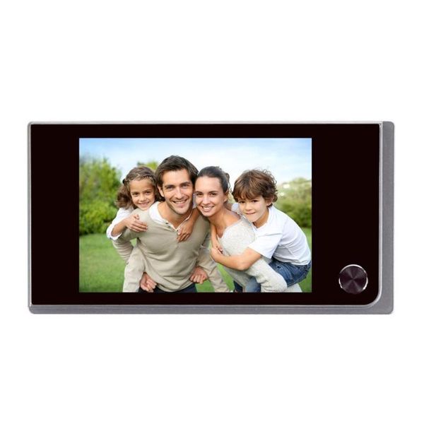 

doorbells 3.5 inch digital door camera doorbell lcd color screen 120 degree peephole viewer eye mini outdoor bell
